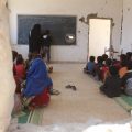 مبادرة لتنظيف مدرسة معاوية بن سفيان في الرقة