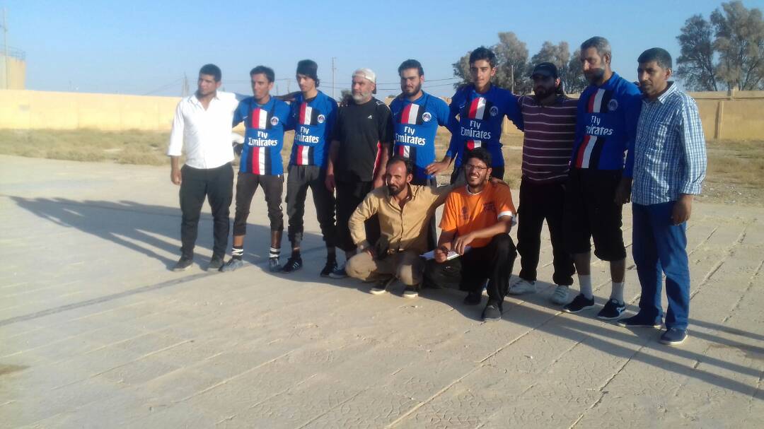 دوري لكرة الطائرة في مدينة الرقة