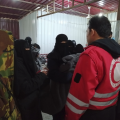 لقاء مع النقطة الطبية التابعة للهلال الأحمر الكردي في مخيم الهول