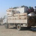 المساعدات المقدمة للنازحين من الريف الشمالي في الرقة مع مراسلنا عبد الرزاق